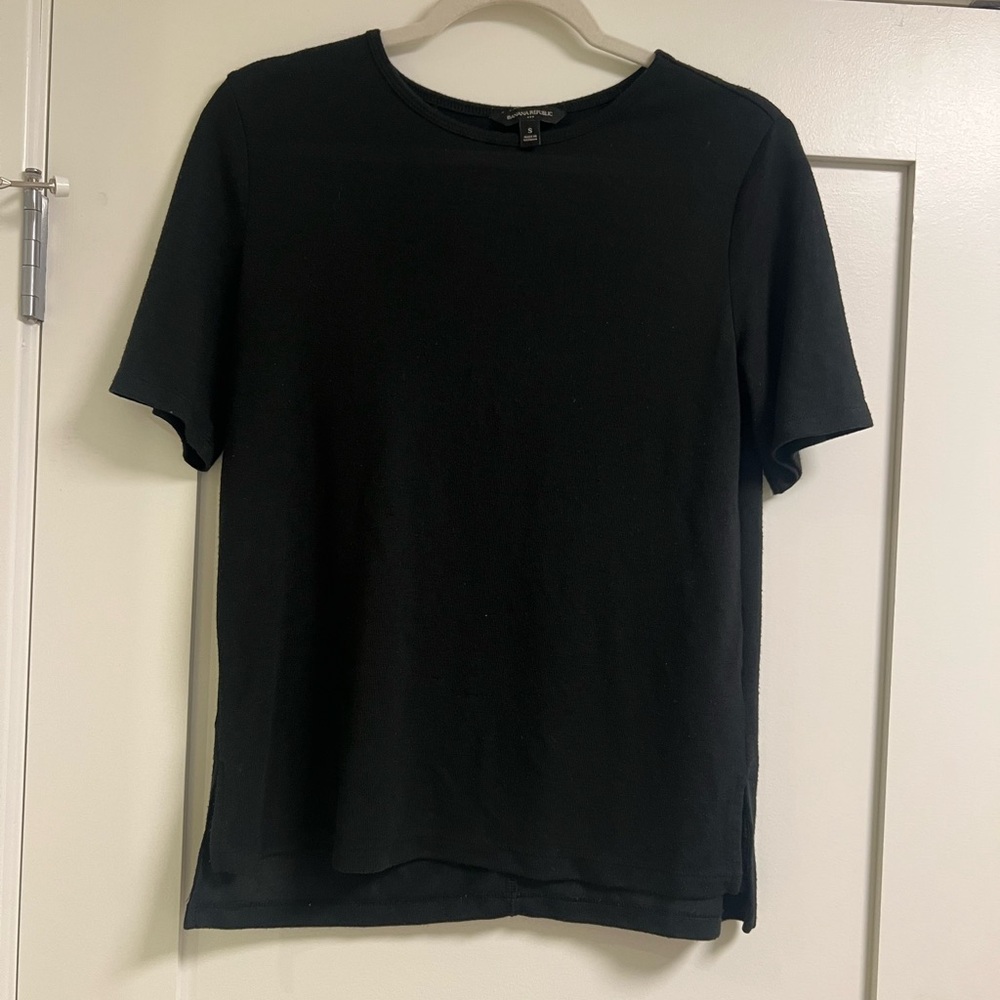 Banana Republic Black Business Casual Shirt